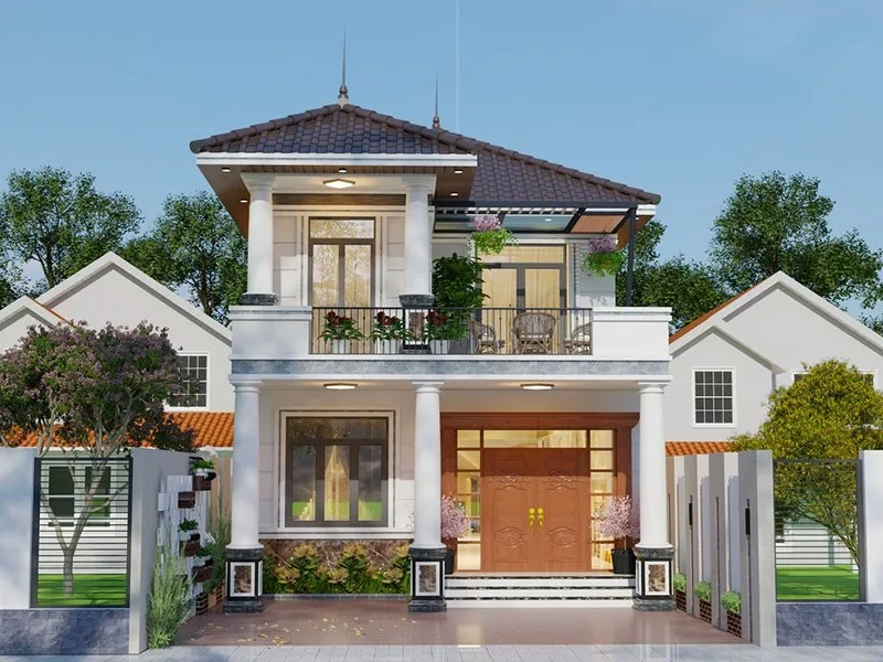 Khám phá mái nhật hình chữ l tối ưu không gianv