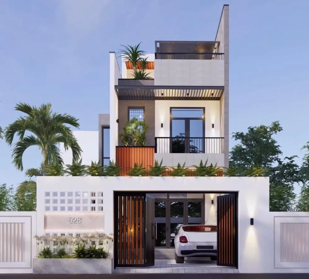 Xem ngay mẫu nhà ống 2 tầng 1 tum đẹp 2022 kiểu nhà ống 2 tầng 1 tum