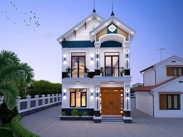 Tham khảo mái thái mẫu nhà ống 2 tầng đẹp 2019 nhà ống mái thái