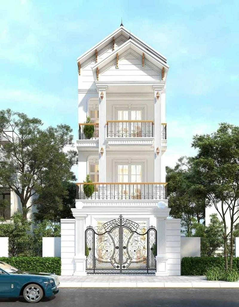 Xem ngay mẫu nhà 100m2 5x20 tối đa công năng