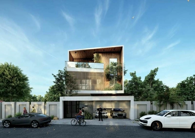 Gợi ý mẫu nhà 8x12 thiết kế khoa học tiện nghi