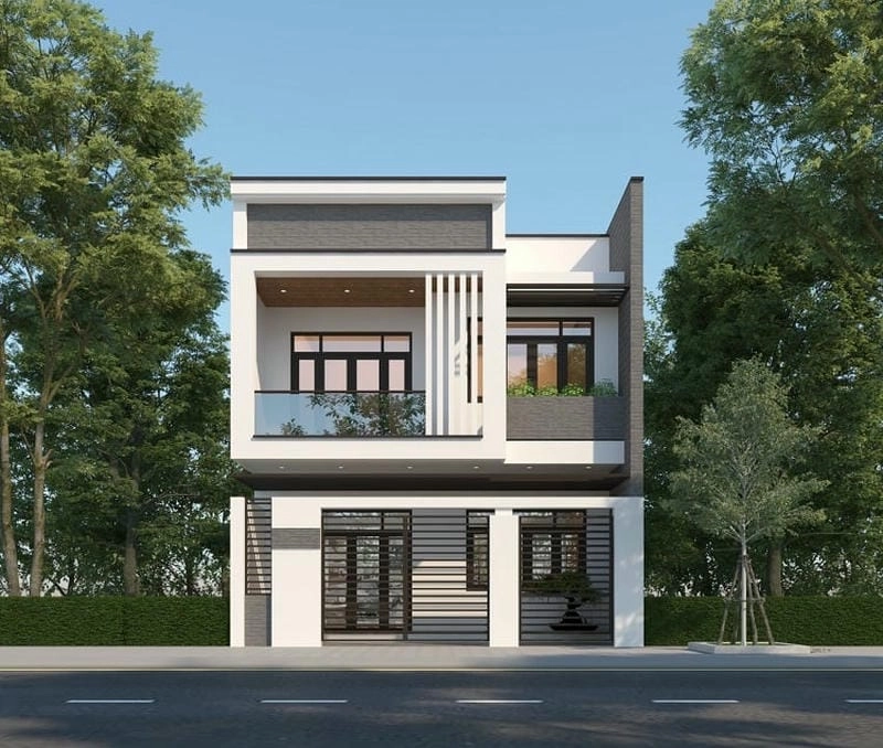 Gợi ý thiết kế mẫu nhà rộng 7m dài 20m hiện đại