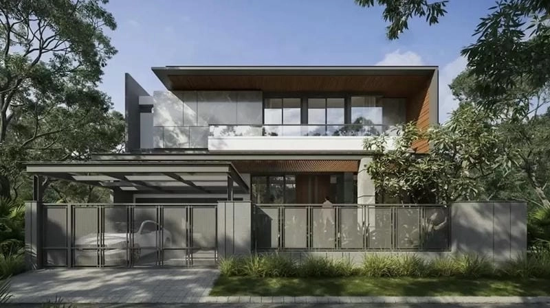 Mẫu nhà ống phong cách tối giản hút ánh nhìn