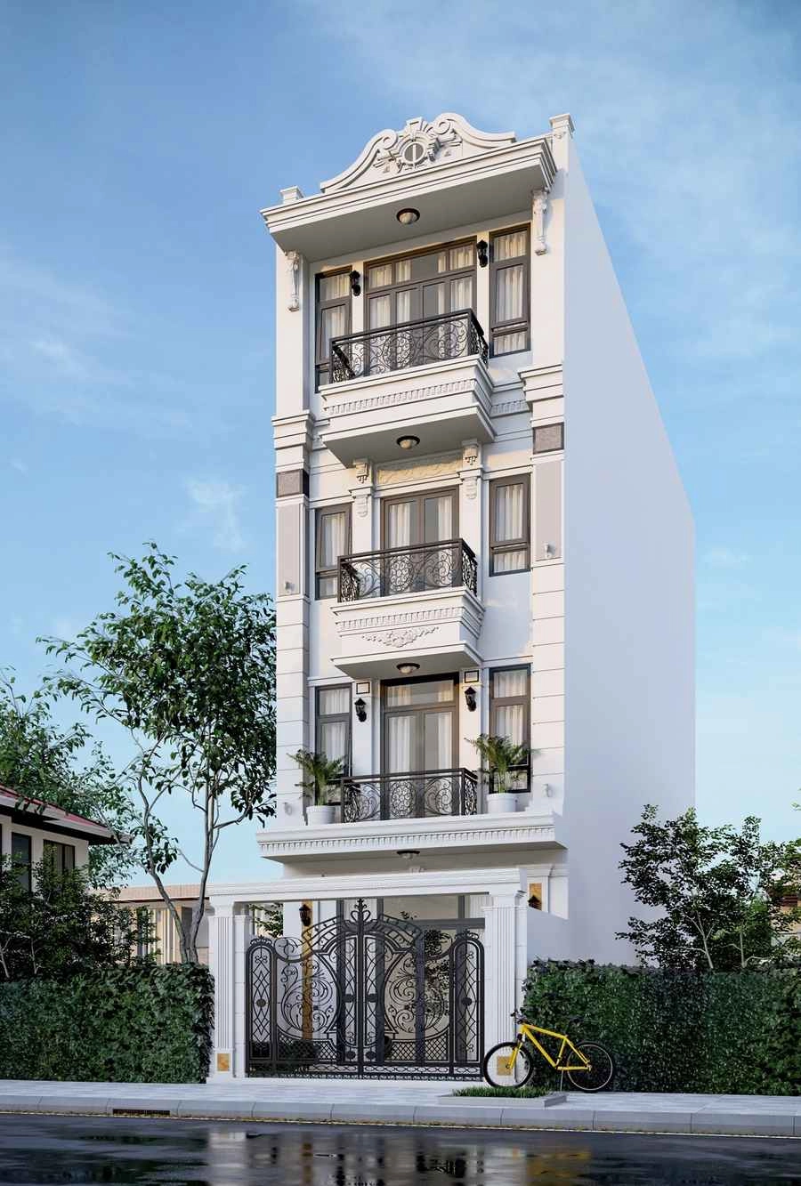 Tham khảo những mẫu thiết kế nhà phố đẹp ấn tượng