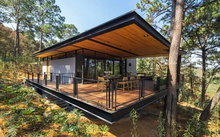 Khám phá mẫu nhà sàn bê tông cốt thép an toàn mẫu nhà sàn đẹp