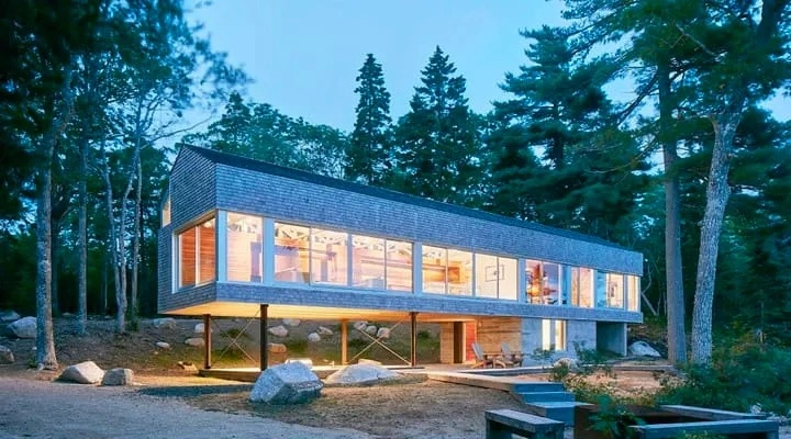 Khám phá mẫu nhà sàn 2 tầng rộng rãi mẫu nhà sàn đẹp