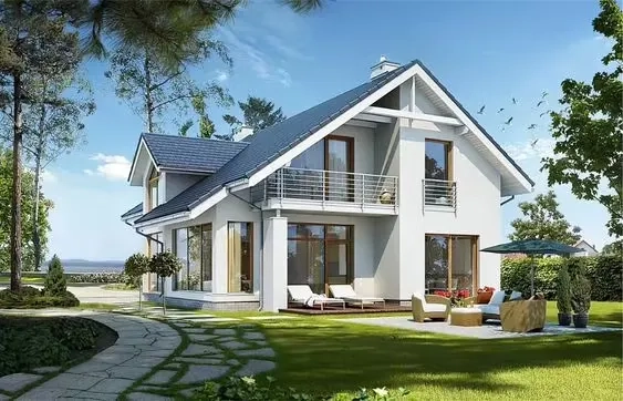 Tham khảo mẫu nhà vườn đẹp nhất năm 2020 2 tầng