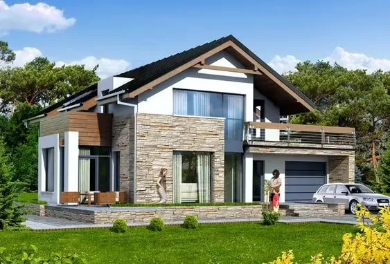 Xem ngay mẫu nhà vườn đẹp 2019 kiểu 2 tầng