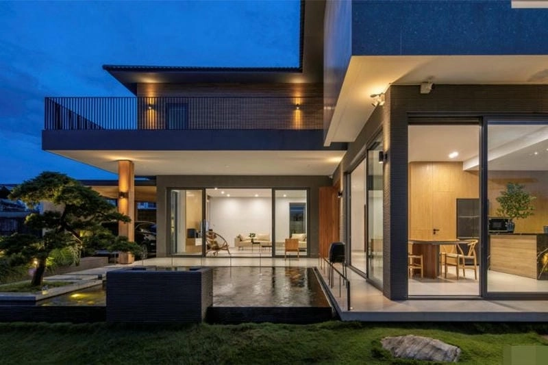 mẫu nhà vườn 2000m2 biệt thự vườn rộng rãi đẳng cấp