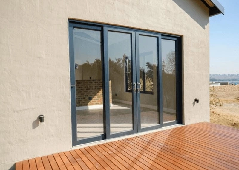 mẫu cửa nhà mái nhật thiết kế hài hòa ấm cúng tiện nghi