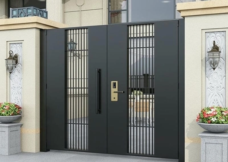 mẫu cửa sắt nhà trọ chắc chắn đơn giản tiết kiệm