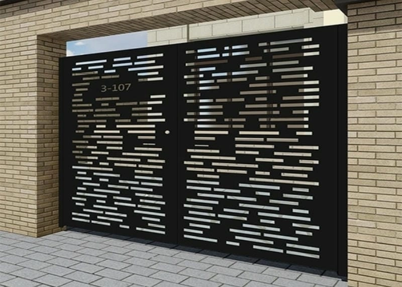 mẫu cửa sắt trong nhà đẹp mang phong cách sang trọng ấm áp