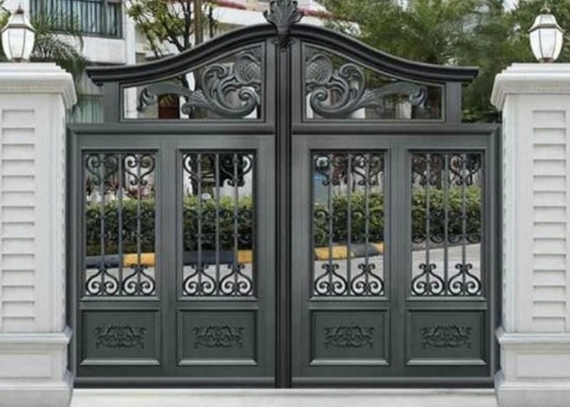 mẫu cửa nhà inox 4 cánh đẹp nhất nổi bật hiện đại tinh tế