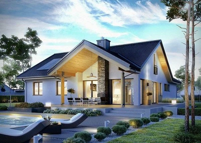 Ngắm nhìn tôp 10 mẫu nhà 1 tầng 3 phòng ngủ đáng lựa chọn