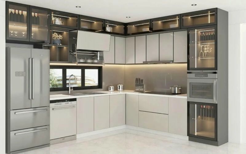 mẫu nhà bếp nhỏ đẹp lựa chọn tối ưu diện tích