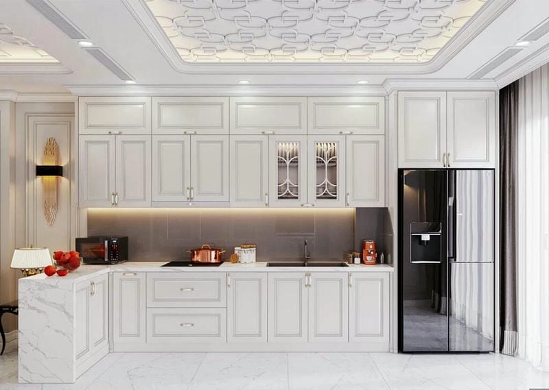 những mẫu nhà bếp nhỏ đẹp lựa chọn thông minh