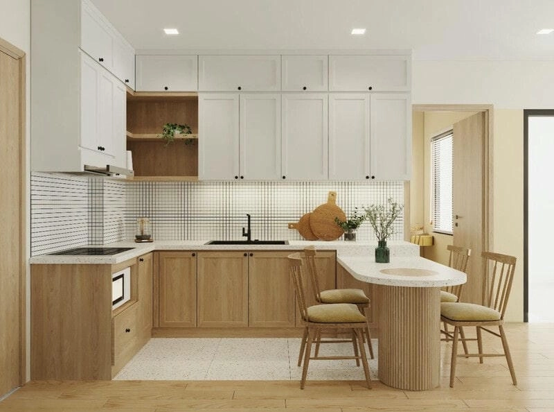 mẫu nhà bếp đẹp 2022 lựa chọn hiện đại mới nhất