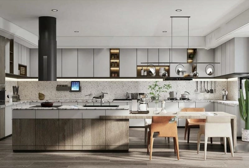 xem mẫu thiết kế nhà bếp gợi ý sáng tạo thú vị