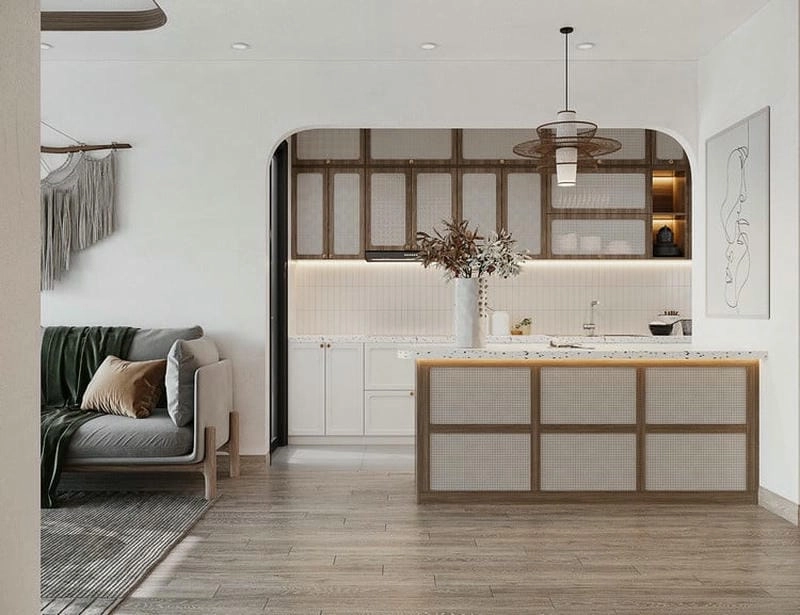 mẫu nhà bếp 2026 ý tưởng mới lạ hiện đại