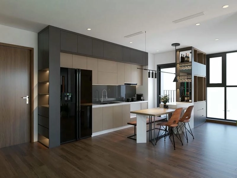 20 mẫu thiết kế nhà bếp đơn giản hiện đại tiện nghi lựa chọn tối ưu