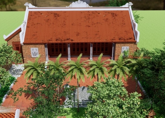 mẫu thiết kế nhà gỗ 3 gian hài hòa không gian sống