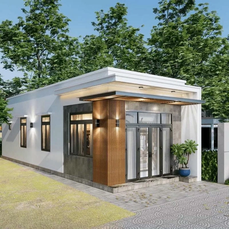 thiết kế mẫu nhà hiện đại ý tưởng bố trí thông minh