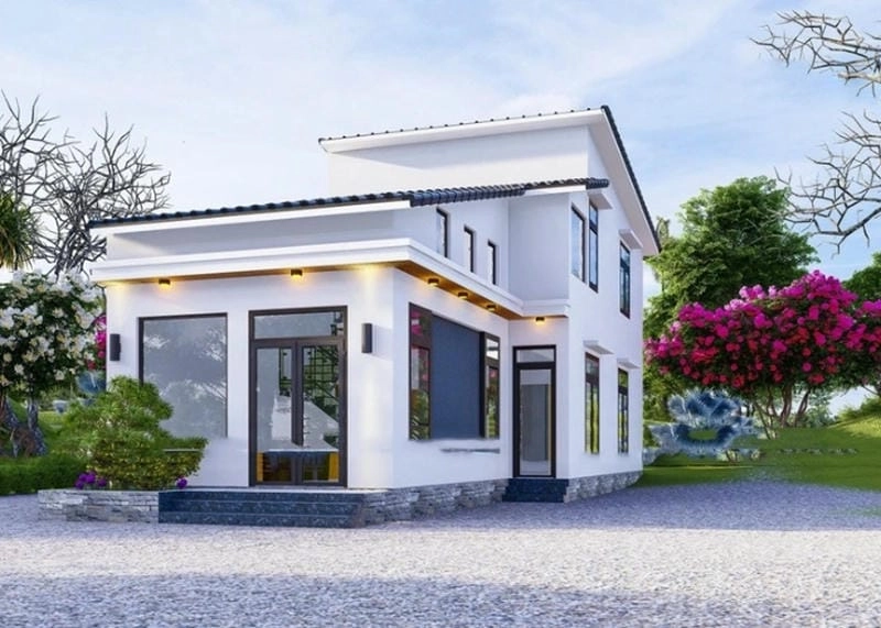 nhà ống cấp 4 mái tôn thông thoáng tiết kiệm chi phí