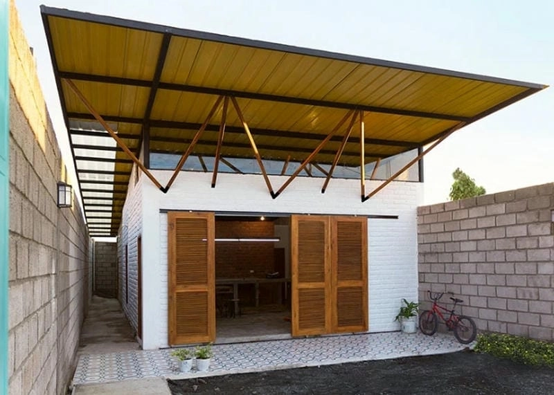 mẫu nhà ống lợp mái tôn đẹp mẫu gợi ý phù hợp xu hướng