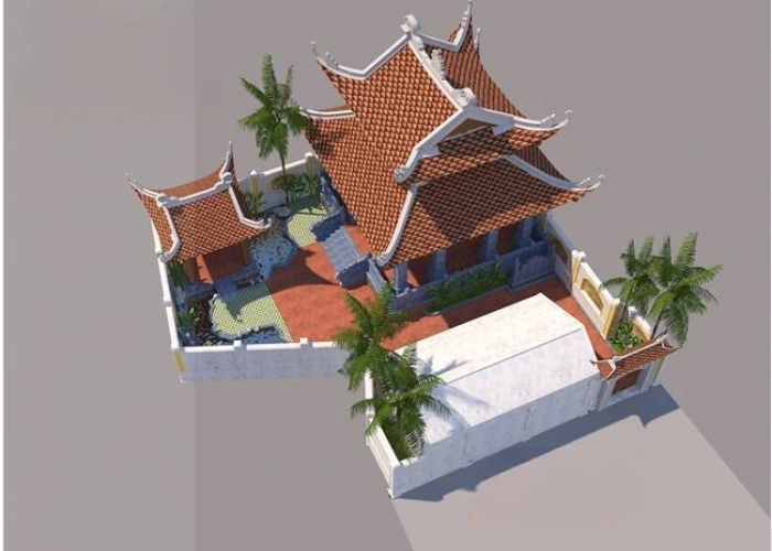 mẫu nhà mồ nóc nhọn kiểu dáng cổ điển tinh tế