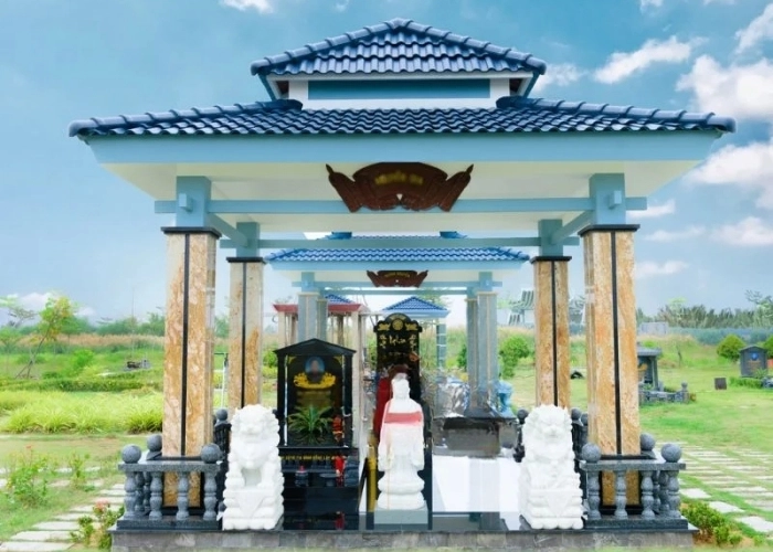 mẫu nhà mồ đẹp lựa chọn trang trọng yên bình