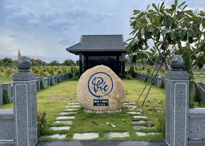 mẫu nhà mồ tiền chế đơn giản dễ thi công chi phí hợp lý