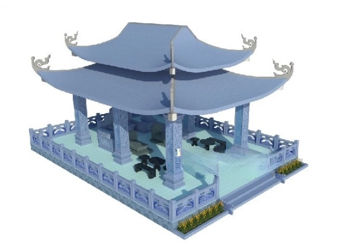 mẫu nhà mồ tiền chế mới cập nhật xu hướng hiện nay