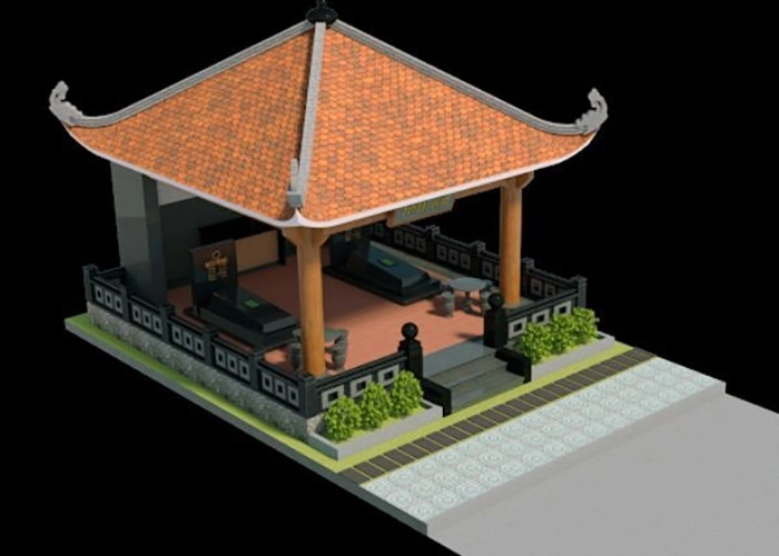 những mẫu nhà mồ đẹp gợi ý trang trọng tinh tế