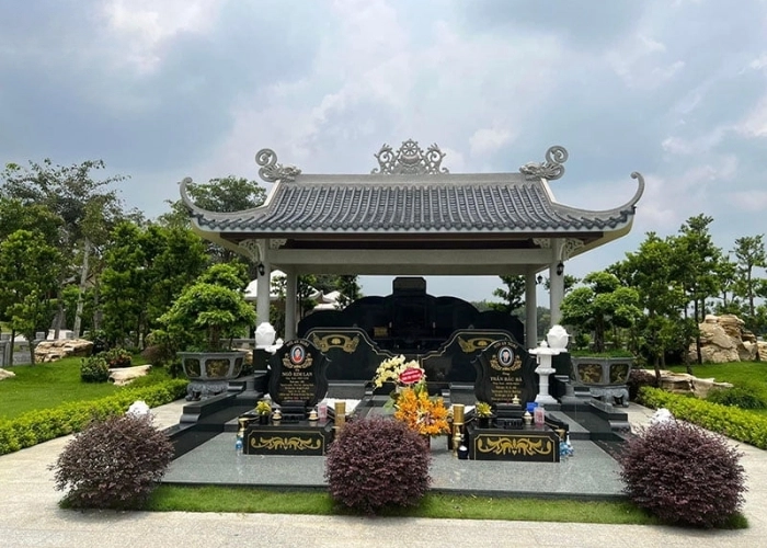 mẫu nhà mồ đơn giản kiểu dáng nhẹ nhàng ý nghĩa