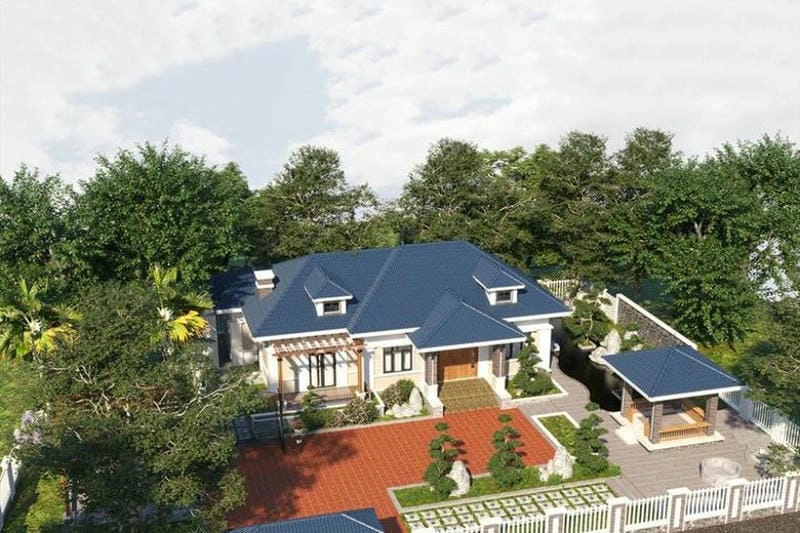 những mẫu nhà vườn mái nhật đẹp hòa mình cùng thiên nhiên