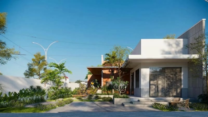 mẫu nhà vườn hai tầng đẹp lựa chọn nổi bật hiện nay