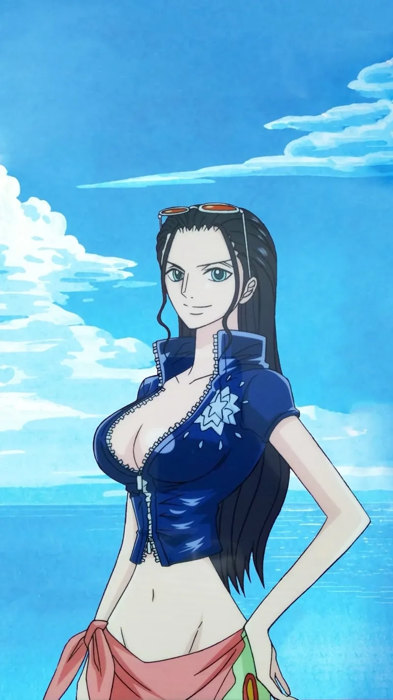 File ảnh đẹp chuẩn từ Nico Robin PNG cực chất