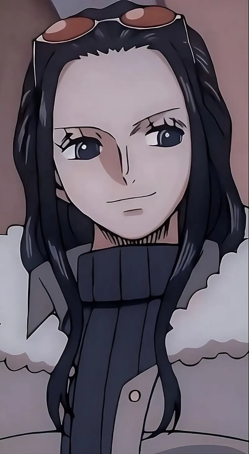 Ảnh meme hài hước nhưng không kém phần nổi bật của Nico Robin meme