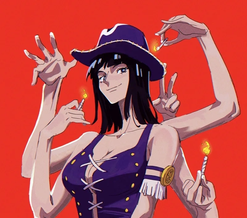 Bức ảnh chuẩn với tỷ lệ Nico Robin height hoàn hảo