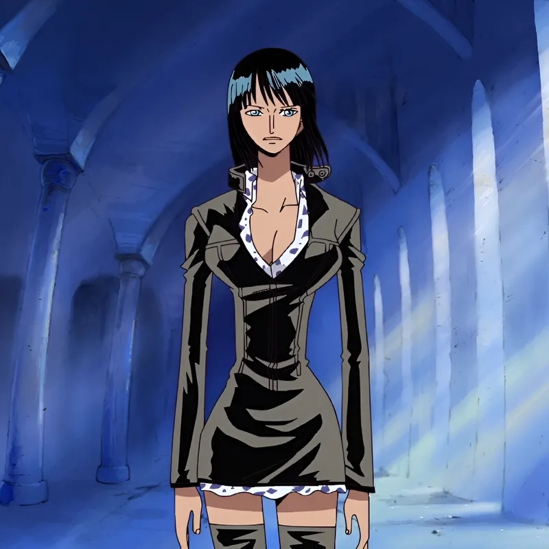 Khoảng cách đáng yêu với các Nico Robin icons dễ thương