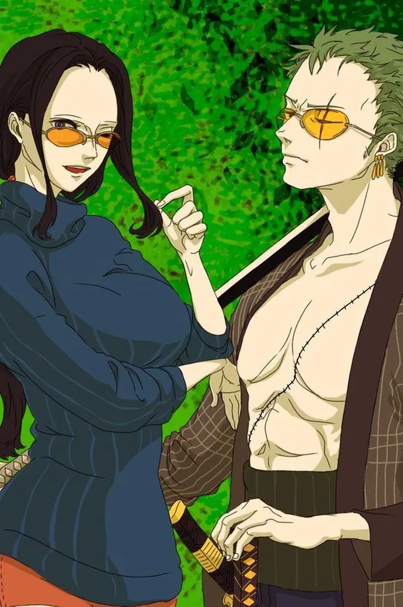 Khoảnh khắc tình cảm đáng yêu giữa Roronoa Zoro x Nico Robin