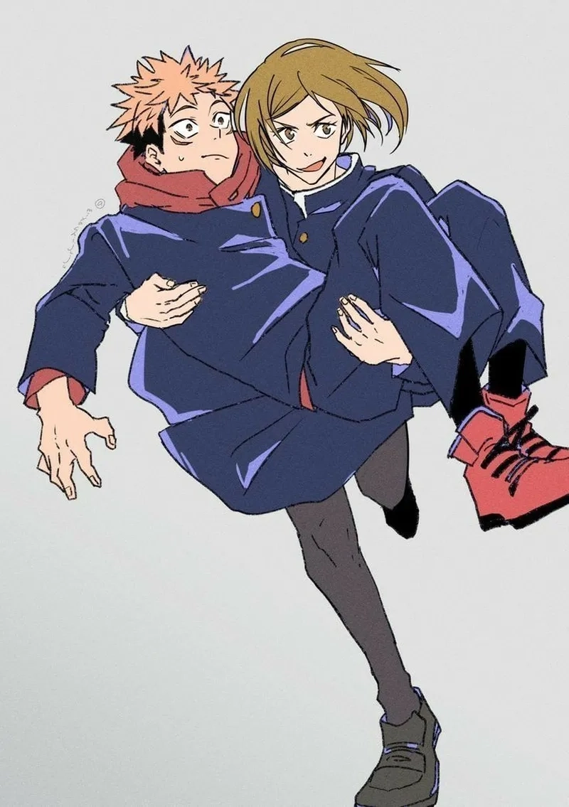 Yuji x Nobara x Megumi nhóm ba chiến binh được người hâm mộ yêu thích