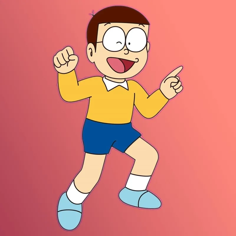 Khoảnh khắc dễ thương không thể bỏ qua trong hình nền Nobita