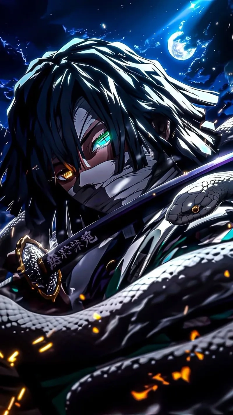 Tổng hợp Iguro Obanai fanart đầy chiều sâu và cảm xúc