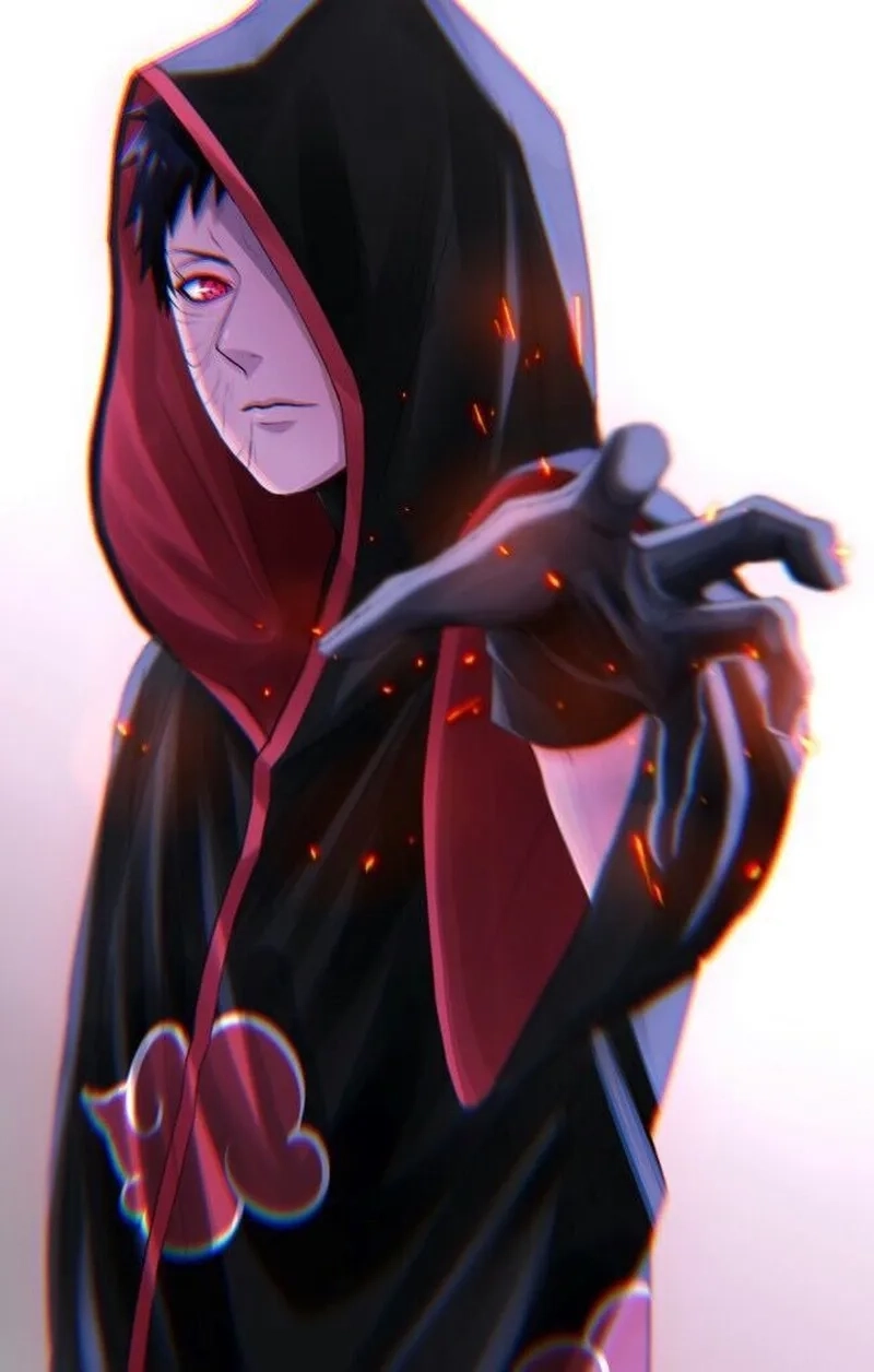 Hình ảnh obito uchiha đầy bi kịch và sức mạnh mãnh liệt