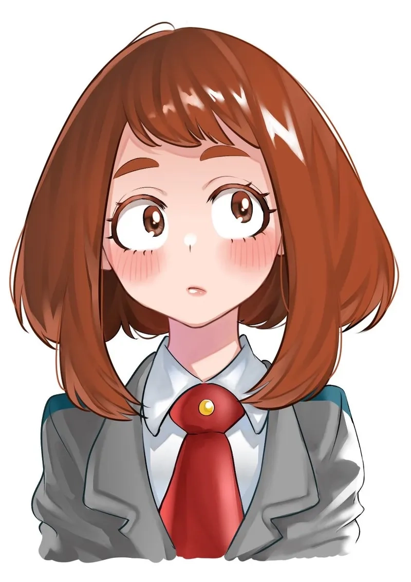 Ochako Uraraka fanart là tranh vẽ sáng tạo của cộng đồng dành cho nữ chính đáng yêu.