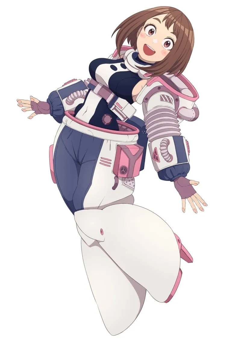 Boku no Hero Academia Ochako là cụm từ mô tả cô gái dễ thương nhưng đầy nghị lực trong anime.