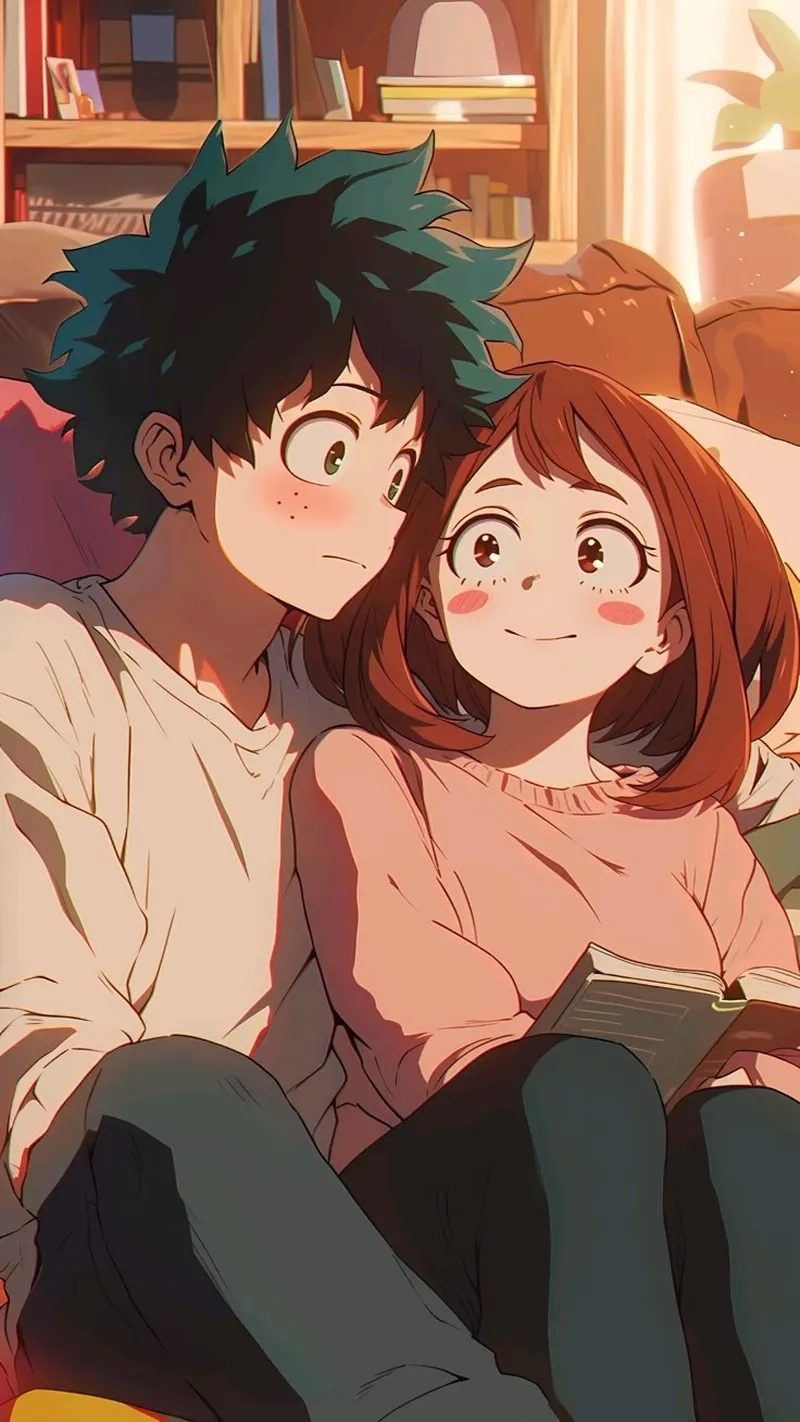 Deku x Ochako là cặp đôi chính thức được yêu thích nhất trong MHA.