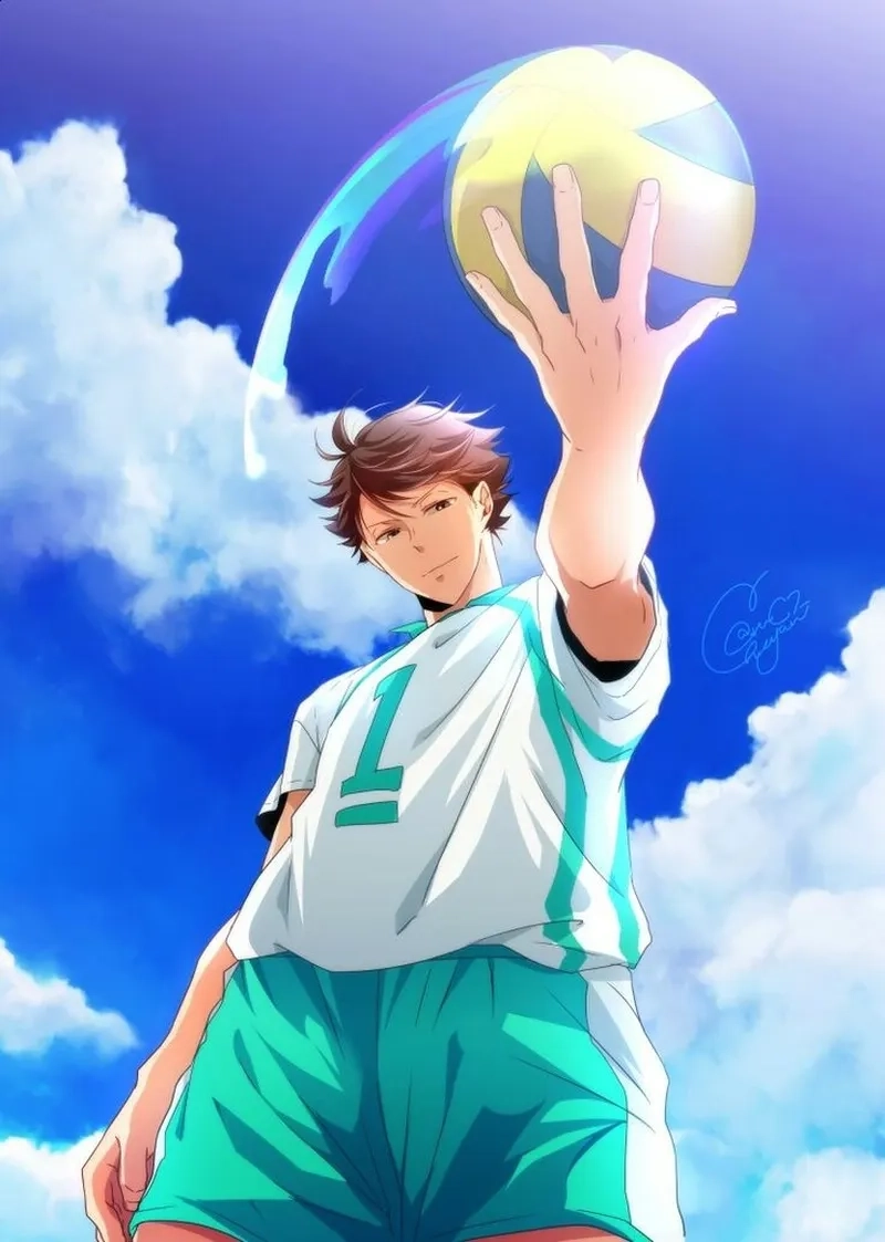 Loạt ảnh Oikawa Tōru gây sốt khắp cộng đồng anime