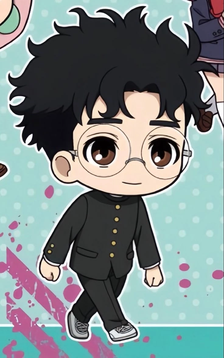 Vẽ Okarun chibi là thử thách được nhiều fan yêu thích